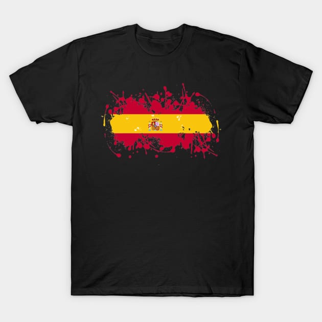 Spanish flag T-Shirt by SunnyOak